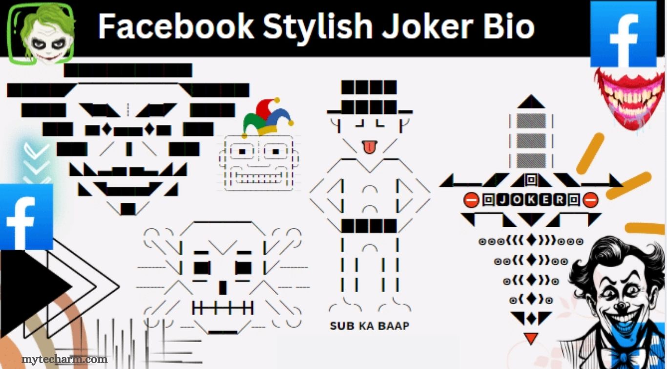 Facebook Stylish Joker Bio