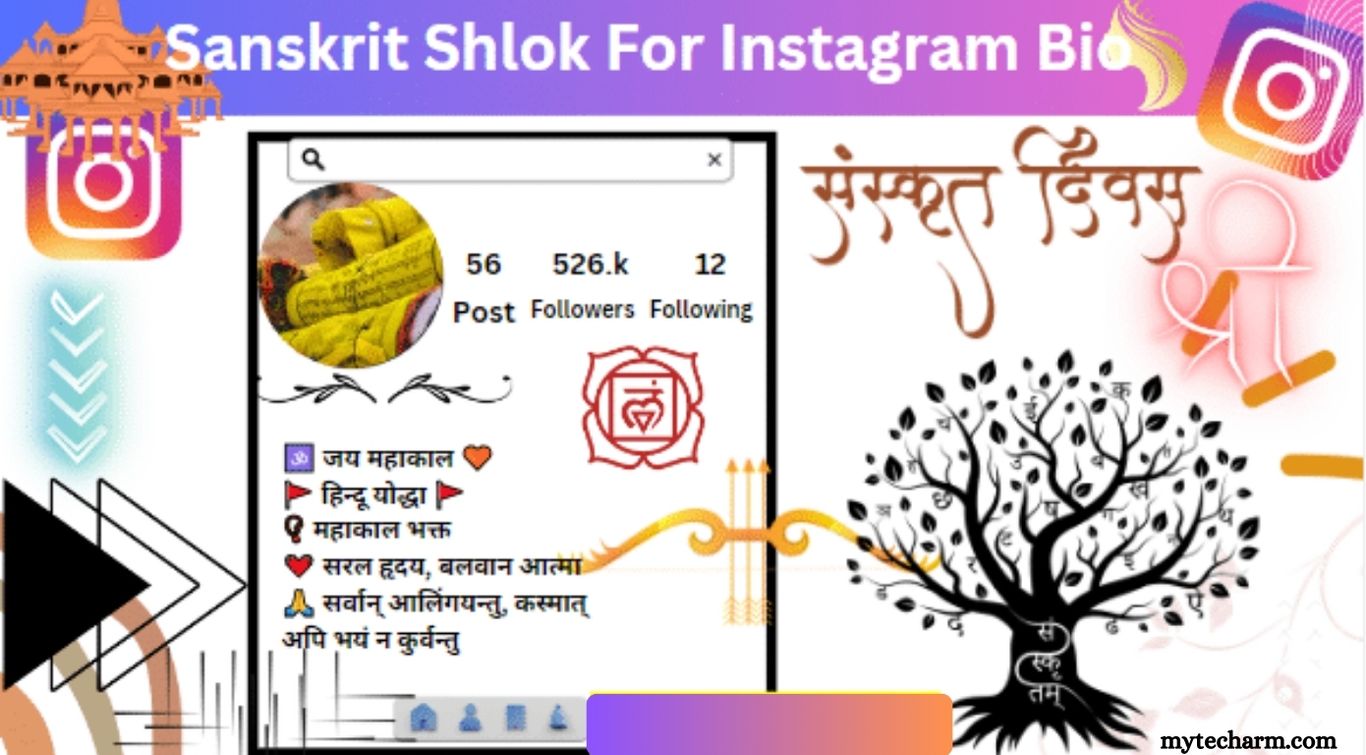 Sanskrit Shlok For Instagram Bio