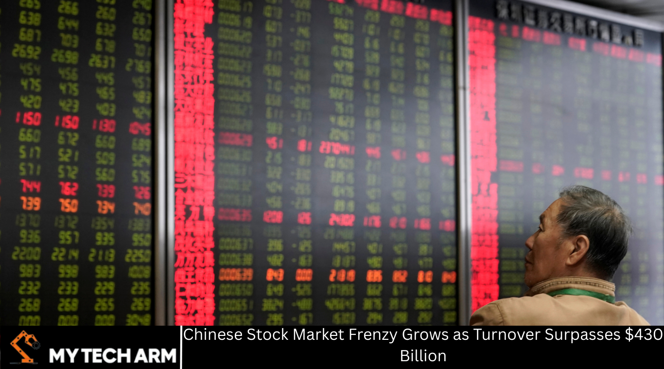 Chinese Stock Market Frenzy Grows as Turnover Surpasses $430 Billion
