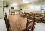 patients waiting in a calm community clinic waiting room